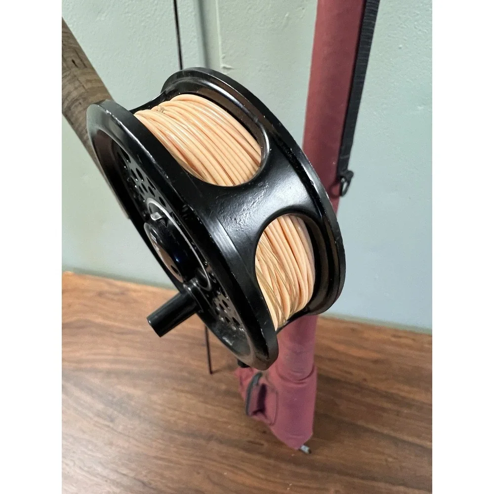 Vintage Pro Angler Tournament Pro Graphite Fly Fishing Rod With Cortland Crown 2